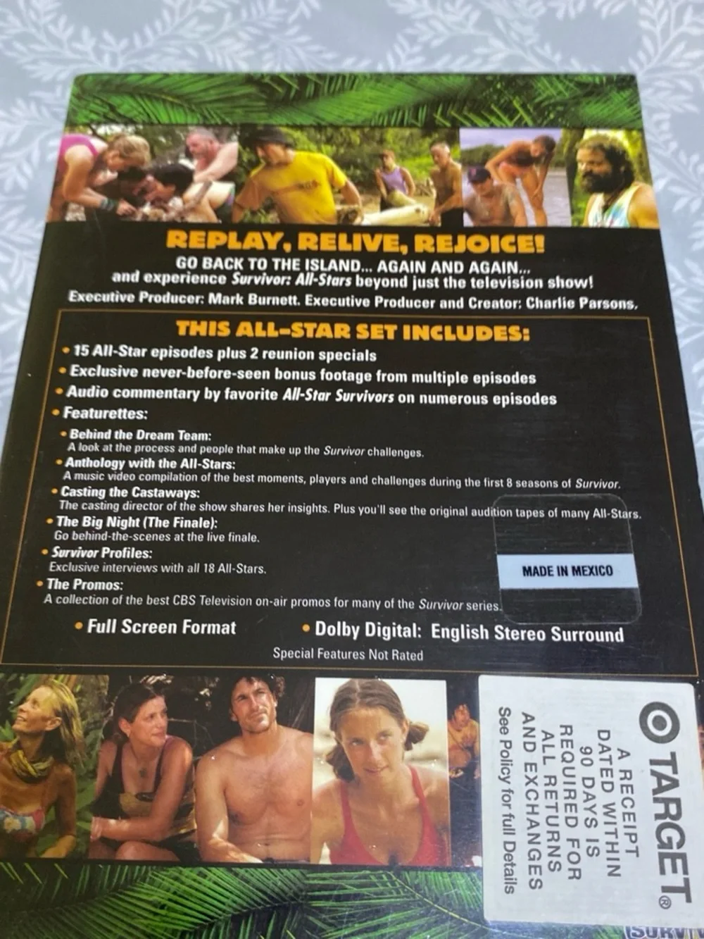 Survivor: All-Stars Complete Season DVD - Black/Green